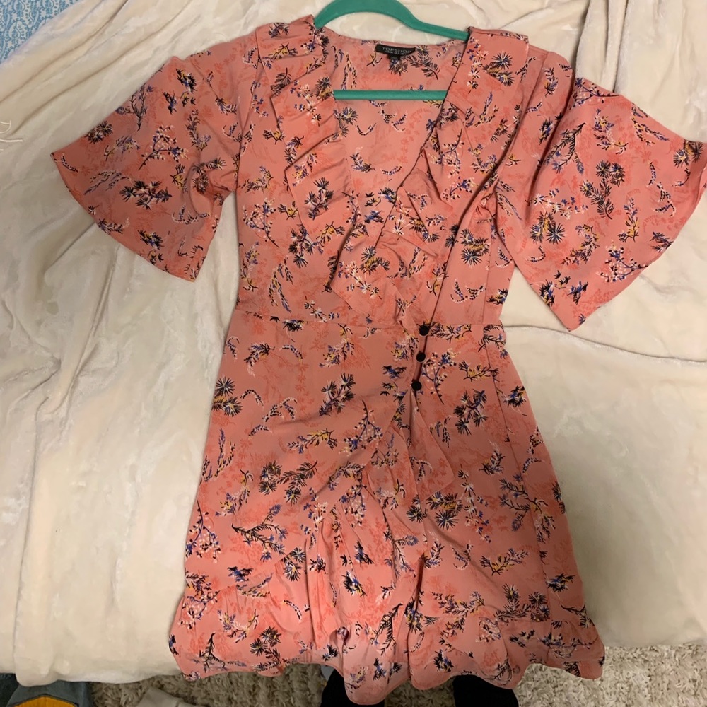 Peach dress